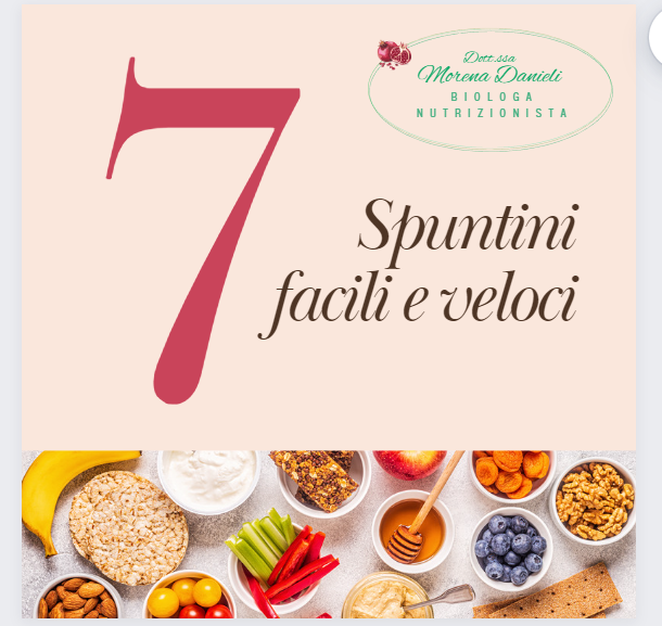 7 Spuntini facili e veloci