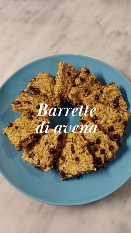 Barrette di avena